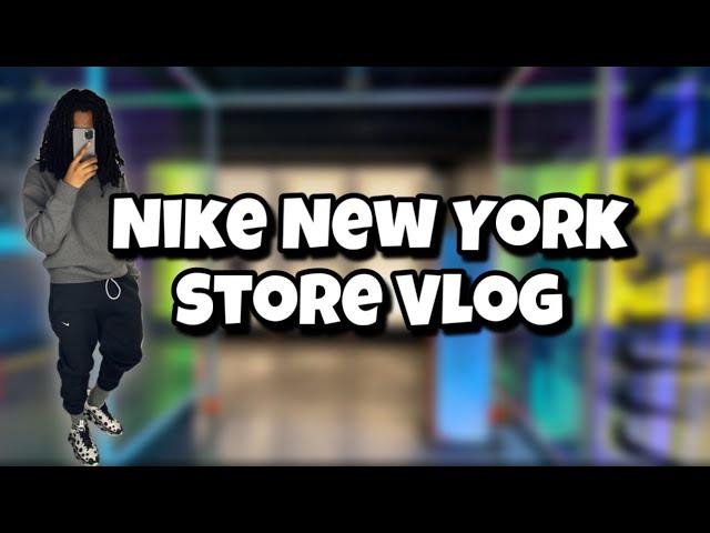 New York Vlog | Shopping at the Nike NYC Store |