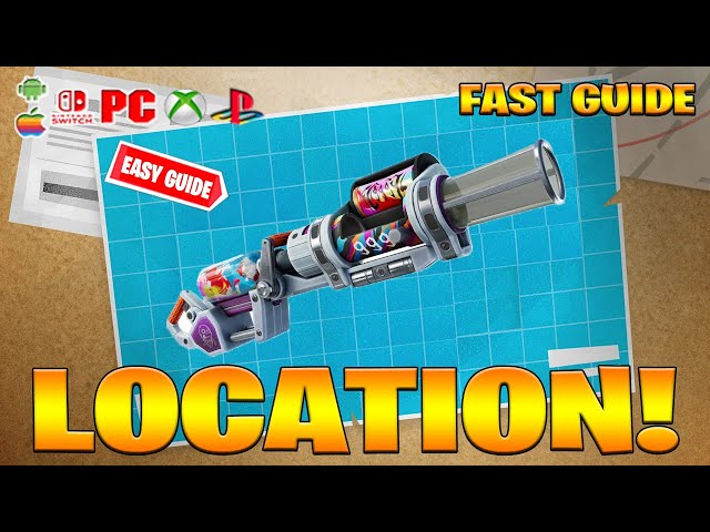 Where To Find Juice WRLD's Chug Cannon Mythic Weapon Fortnite! (How To Get Juice WRLD's Chug Cannon)