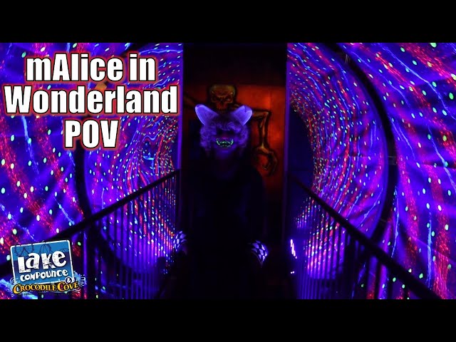 mAlice in Wonderland POV (2023), Lake Compounce Haunted Walkthrough | Non-Copyright