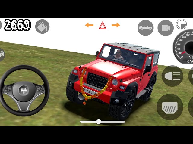 LIVE STREAM GAME🔥DOLLAR SONG INDIAN CARS MODIFIED DRIVING 3D THAR 2669🔥 INDIAN CARS SIMULATOR 3D