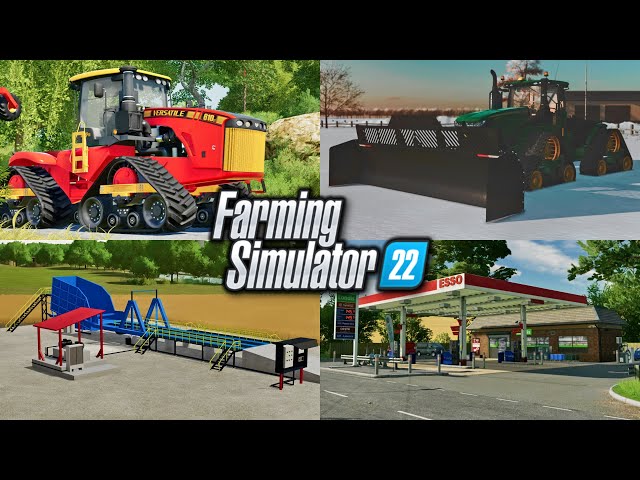 Farm Sim News - Versatile 4WD, John Deere Rou… & Wisconsin Map “on hold” | Farming Simulator 22