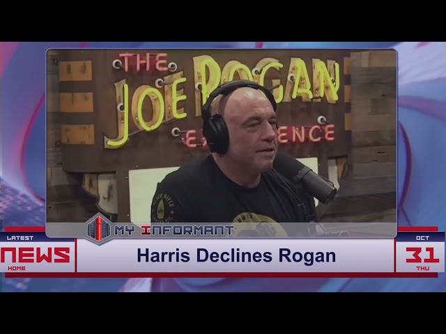 Joe Rogan REVEALS Why Kamala Harris Declined Podcast Appearance