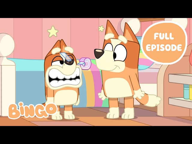 Double Bingo! 🧡 🧡 | Mini Bluey Full Episode | Bingo - Official Channel