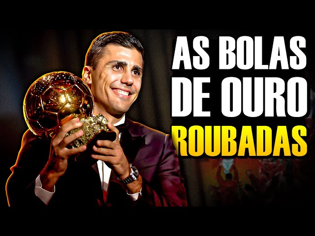 TODAS as Bola de Ouro MAIS ROUBADAS da História