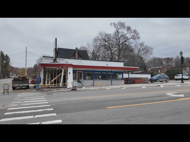 Car crashes into Newaygo business, leaves 'significant damage'