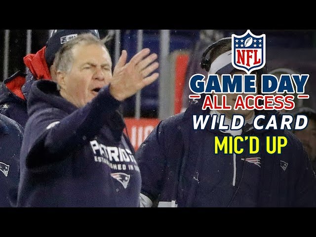 NFL Wild Card Round Mic'd Up, "I can't read, can't write, can't do math... but I can compete"