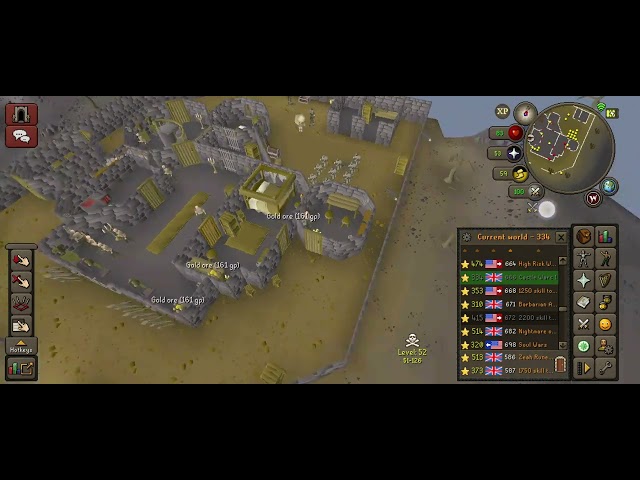 OSRS MOBILE - THIEVING ROGUES CHEST UNTIL I GET PKED