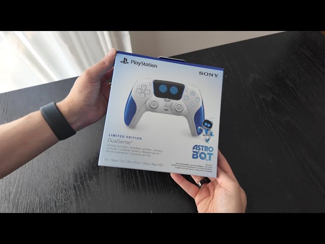 Astro Bot DualSense Controller Unboxing