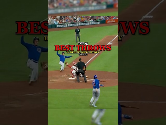 Top 15 Best Throws in MLB History | Part 2