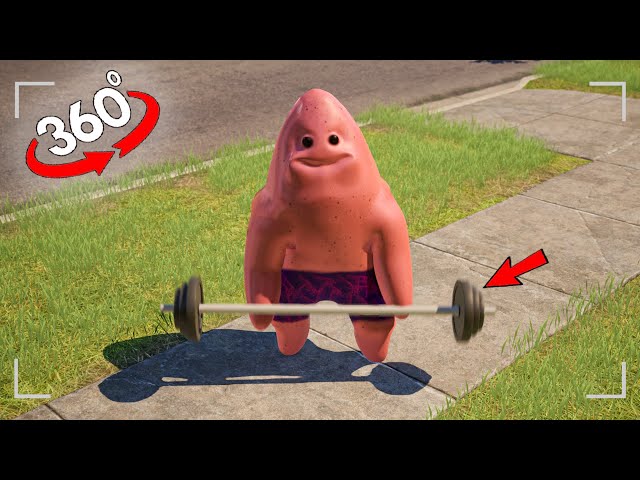 Patrick in the Gym in my yard / 4K VR  Experience