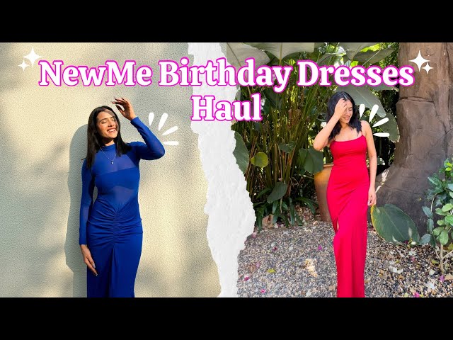 NewMe Birthday dresses haul | under 1400 | Dharti Singh