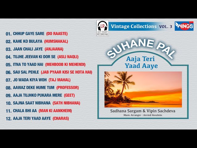 Suhane Pal Vol - 3 | Aaja Teri Yaad Aaye | Left - Right Recording | सुहाने पल भाग - 3