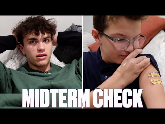 MIDTERMS AND WELL CHECKS | THIS IS HOW WE... ARE DOING