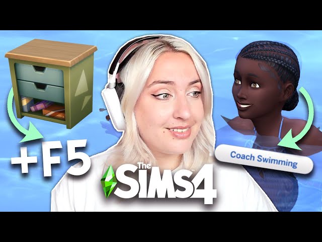 i had NO idea these features even existed in The Sims 4