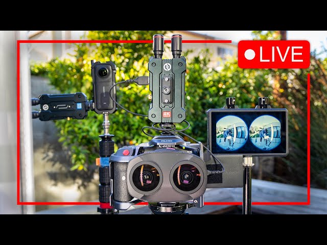 Hollyland Mars 4K + Mars M1 Review for 360 Livestream / VR180 Filmmaking