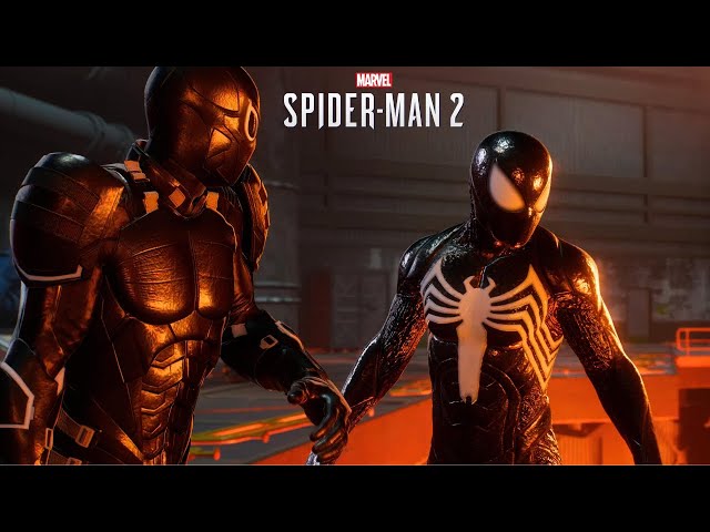 Peter And Harry Team up With The Black Suit - Marvel's Spider-Man 2 (4K 60fps)