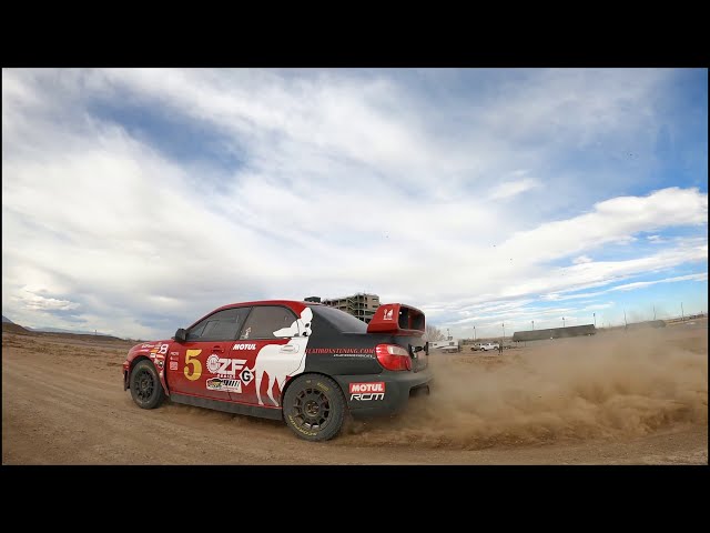 Tasso from OTC Racing kicking up some dirt at Pikes Peak International Raceway