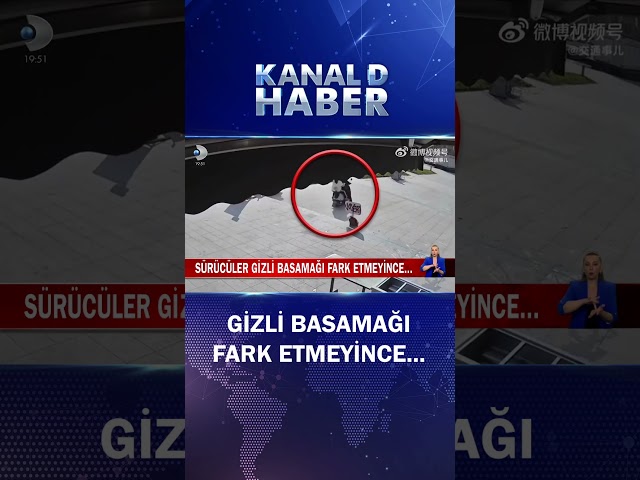 Sürücüler Gizli Basamağı Fark Etmeyince...