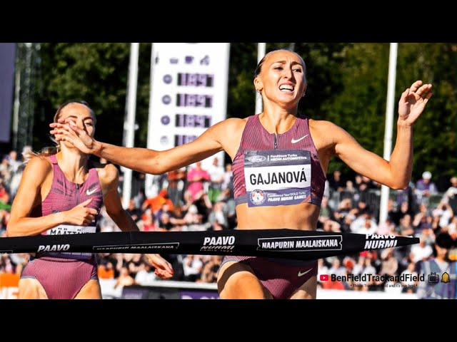 Women's 800M | Paavo Nurmi Games 2024 | #GabrielaGAJANOVÁ #EveliinaMÄÄTTÄNEN BenFieldTrackandField📺🔔