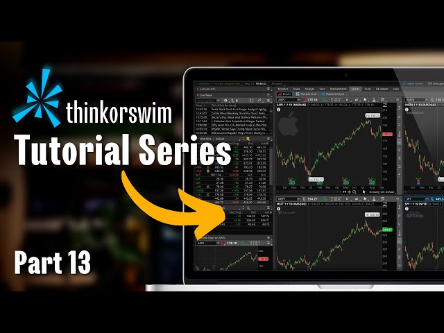 Trade Fast With Active Trader - ThinkorSwim Tutorial Series (13/15)