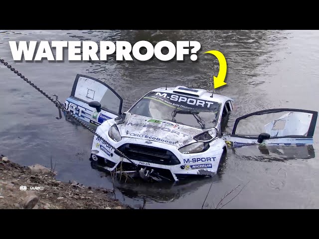 One of the Wildest Moments in Rallying History 💦