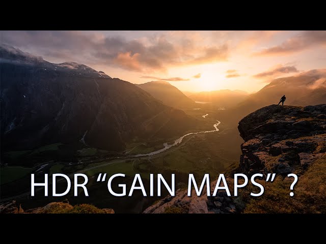 NEW: gain maps ⇨ better photos