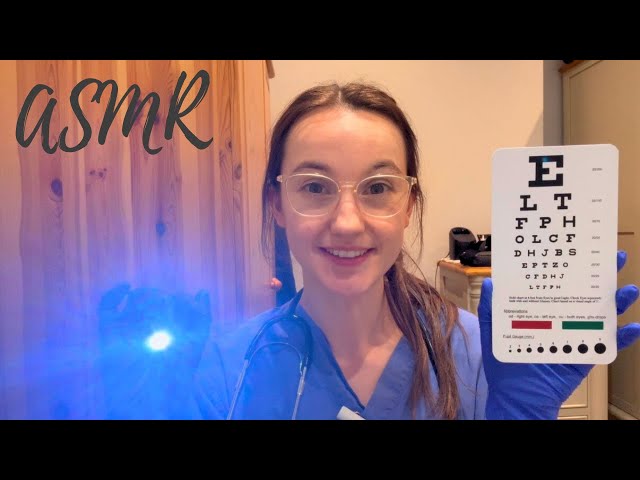 ASMR Cranial Nerve Exam (Soft Spoken)