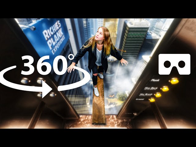 Fear of Heights? Richie's Plank Experience in VR 360°