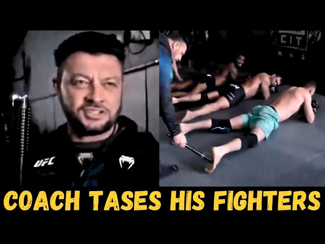 This Coach Tases His Fighters If They Make Mistakes...