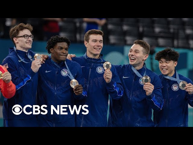 U.S. men's gymnastics wins first Olympic medal since 2008