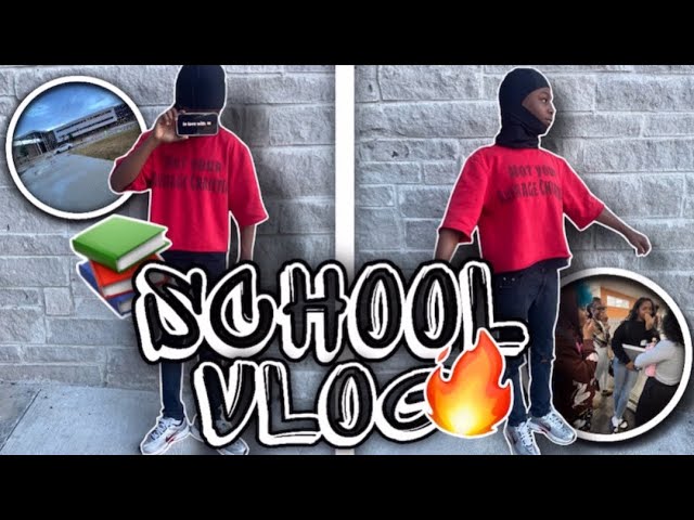 HIGH SCHOOL VLOG 📚🚌 | AS A NEW STUDENT | *SOPHMORE YEAR*