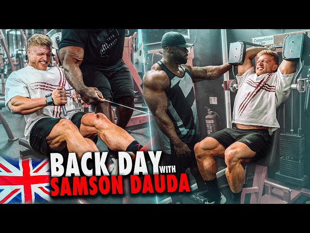 Gnadenloses Rücken Training mit Samson Dauda