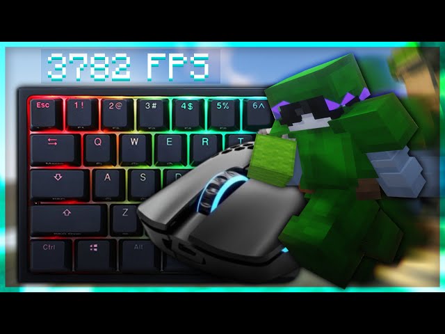 Keyboard + mouse sounds ASMR | Hypixel bedwars