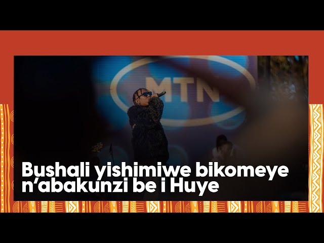 MTN Iwacu Muzika Festival:Abakunzi b'umuziki b'i Huye bongeye gushimangira urukundo bakunda Bushali