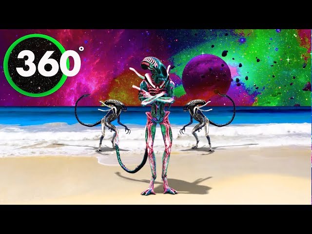 Psychedelic ALIEN YOGA - Techno Chill-Out Mix - Mind Chill 360