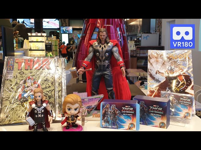 3D 180VR Thor Love & Thunder Collection in Marvel Avengers Shop 4K