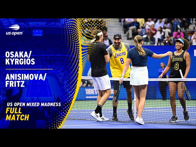 Osaka/Kyrgios vs. Anisimova/Fritz Full Match | 2024 US Open