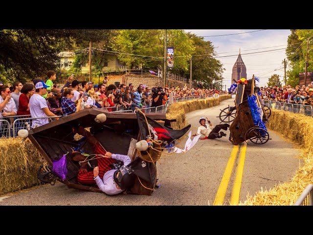 Biggest Wipeouts from Red Bull Soapbox Atlanta 2015