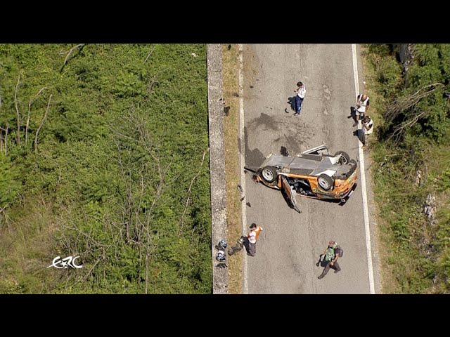 Rally Di Roma Capitale 2020 - Adrien Fourmaux crash in SS2