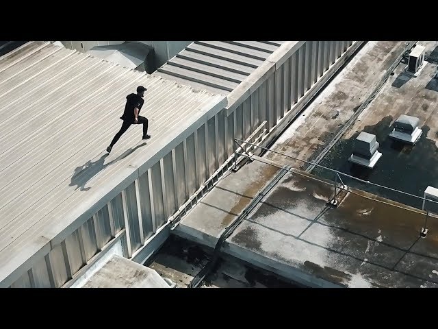 500m Rooftop Parkour relay 🇬🇧