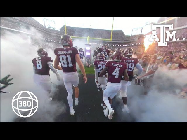 Texas A&M Football | 360 Camera | Team Run Out