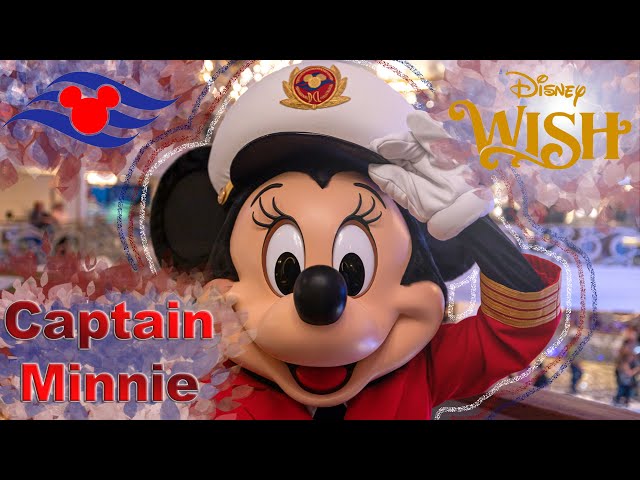 Goodnight Hugs with Captain Minnie aboard the Disney Wish in 3D VR180