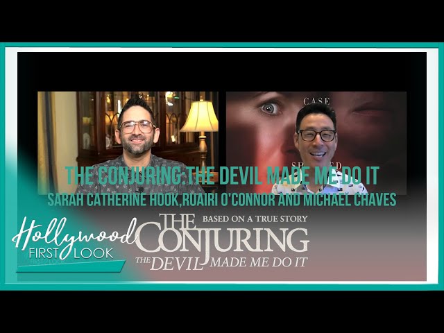 THE CONJURING:THE DEVIL MADE ME DO IT (2021)|Sarah Catherine Hook,Ruairi O'Connor and Michael Chaves