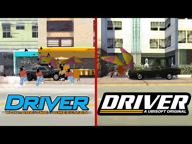 Driver 1 + 2 Remastered - Key Improvements for a Modern Comeback (+ Comparison)