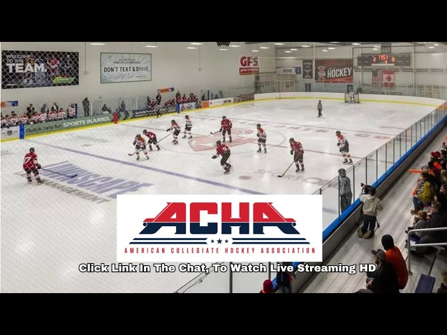 Colorado State University vs. Weber State University MD2 - ACHA Men's Hockey 2024