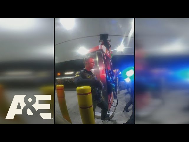 High-Speed POLICE CHASE: Stolen Vehicle Hits 100+ MPH | Fugitives Caught on Tape | A&E