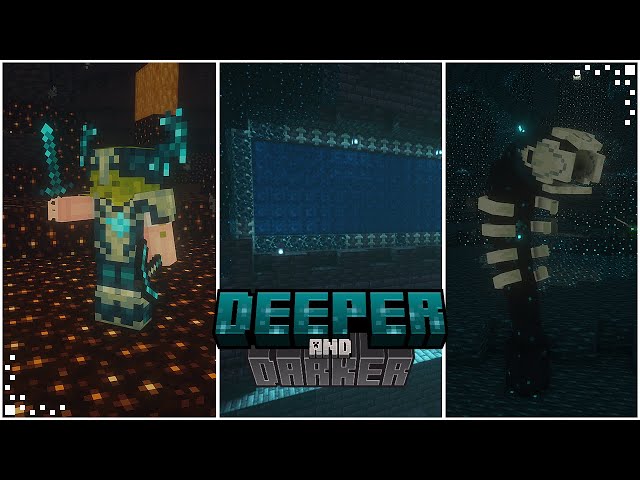 Deeper and Darker (Minecraft Mod Showcase) | New Dimension, Boss & Mythical Items