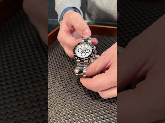 Rolex Daytona Ceramic Bezel White Panda Dial Steel Mens Watch 116500 Review | SwissWatchExpo