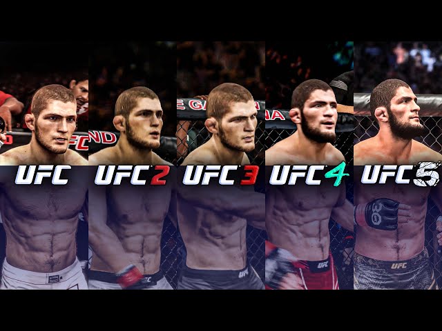 I Faced Khabib On Every UFC Game (MAX DIFFICULTY)