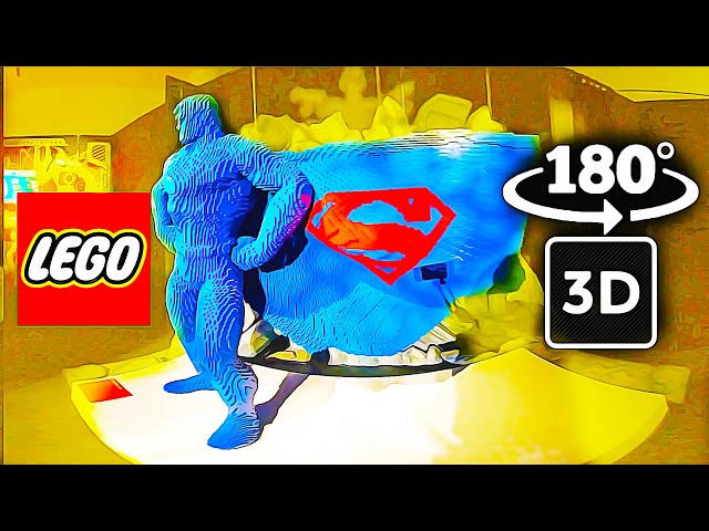 SUPERMAN LEGO IN REAL SIZE